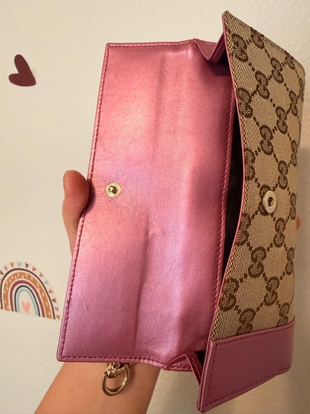 Gucci GG Canvas Continental Wallet - Picture 15 of 17
